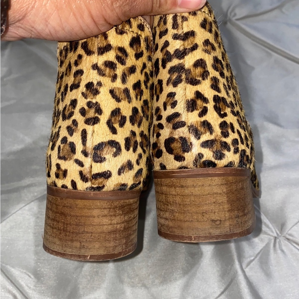 Cheetah booties